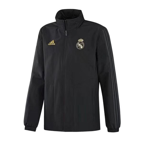 Rompevientos Real Madrid 2019 2020 Negro Amarillo